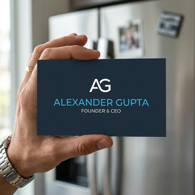 Business Card Magnet view 5