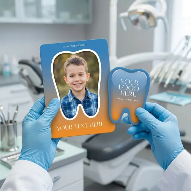 Tooth Punch Out Picture Frame Magnet view 5
