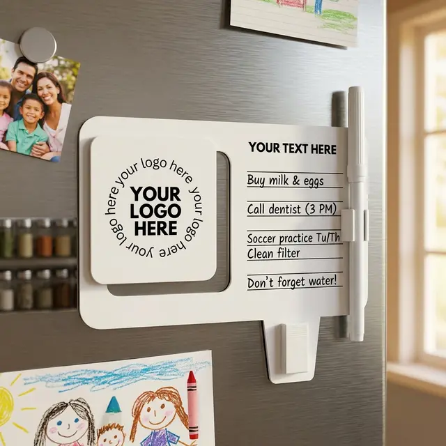 Picture Frame / Memo Magnet with Clip view 2