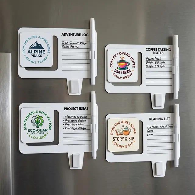 Picture Frame / Memo Magnet with Clip view 5
