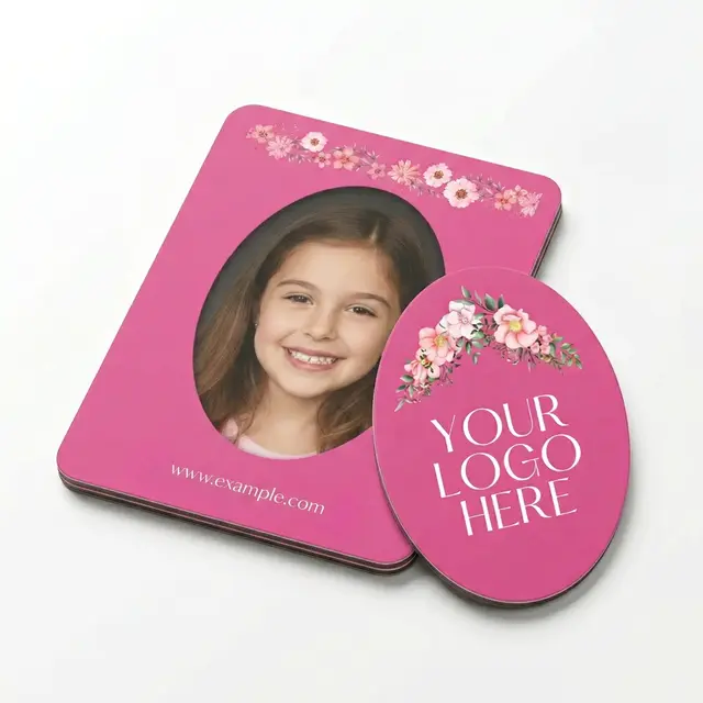 Oval Punch Out Picture Frame Magnets view 4