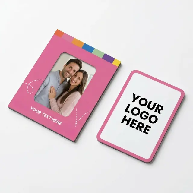 Rectangle Punch Out Picture Frame Magnet view 4