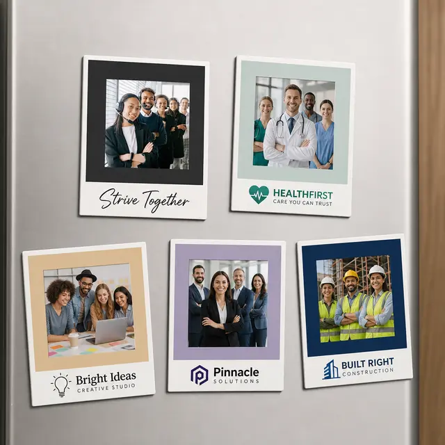 Retro Picture Frame Magnet view 2