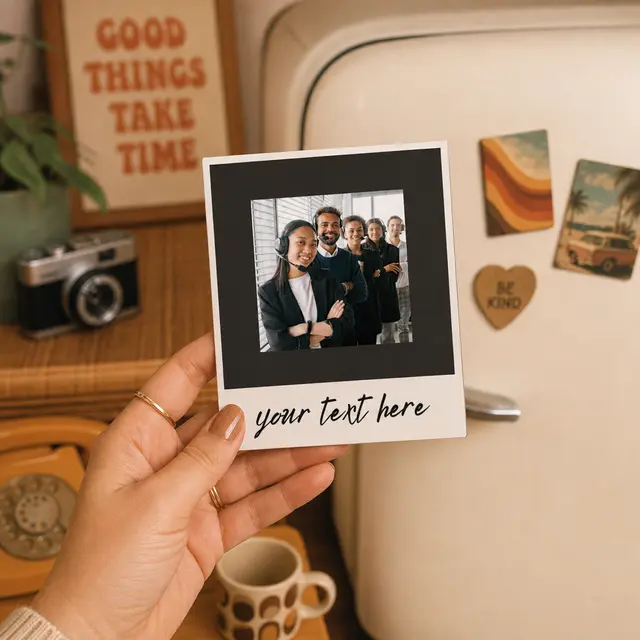 Retro Picture Frame Magnet view 4