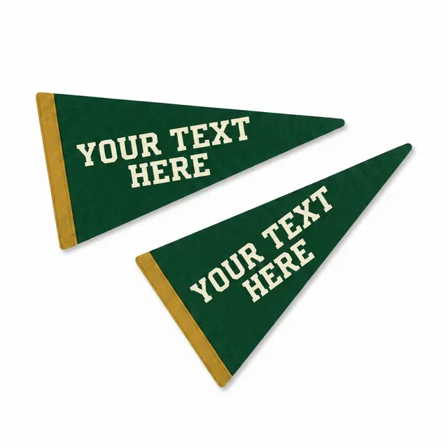 Pennant Car Sign Magnet 7.125 x 3.75 view 3