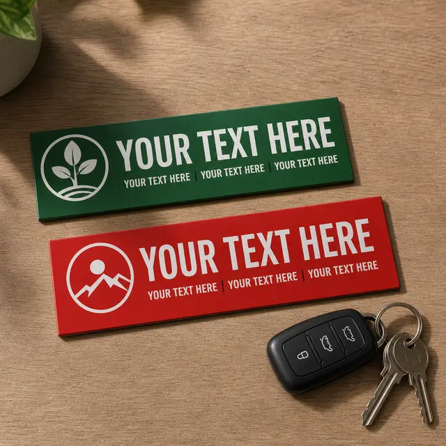 Car Sign Magnet 8 x 22 view 2