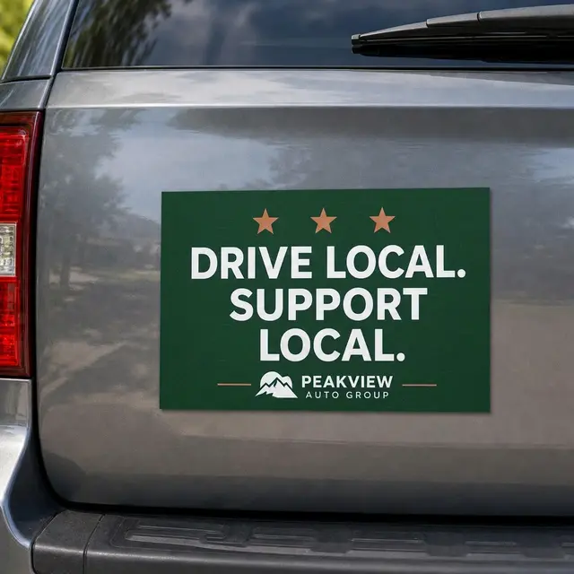 Car Sign Magnet 5-3/4 x 7-1/8 view 2