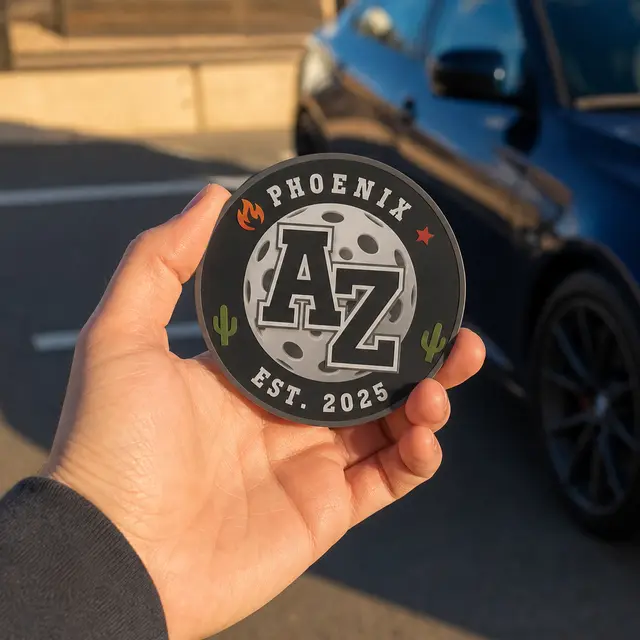 Circle 10 Diameter Car Sign Magnet view 5