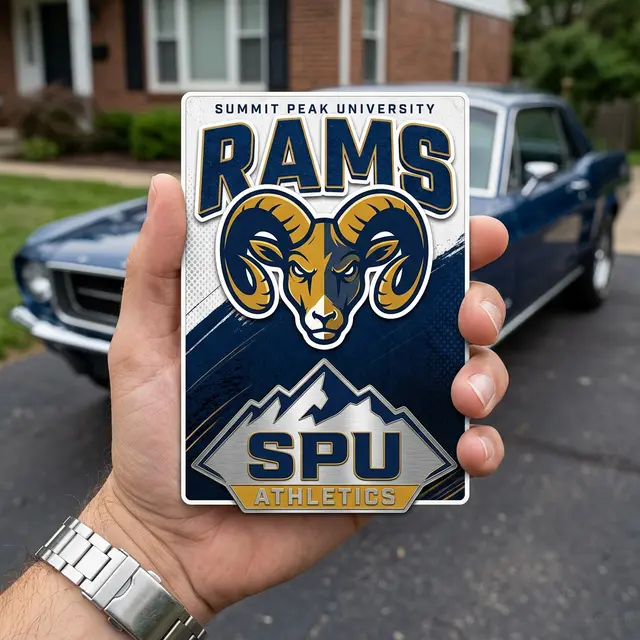 2-in-1 Car Magnet Custom 5.75 X 8.5 view 2