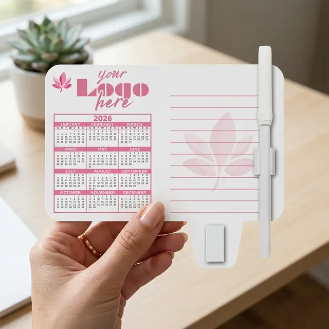 Calendar / Memo Magnet with Clip view 4