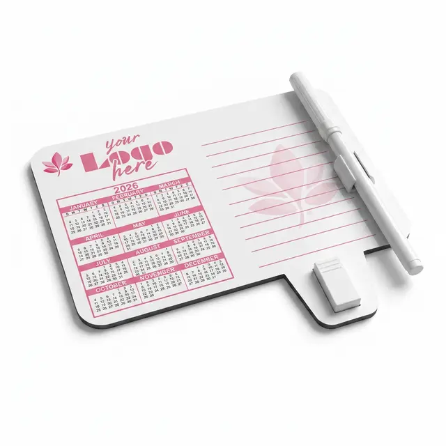 Calendar / Memo Magnet with Clip view 5