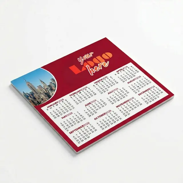 Calendar Sq Crnr Magnet 3-13/32 x 3-29/32 view 2
