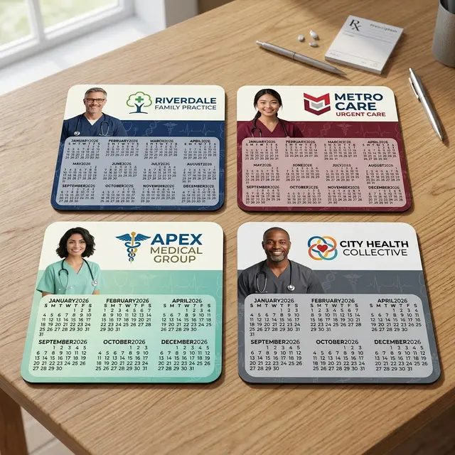 Calendar Round Corner Magnet view 5