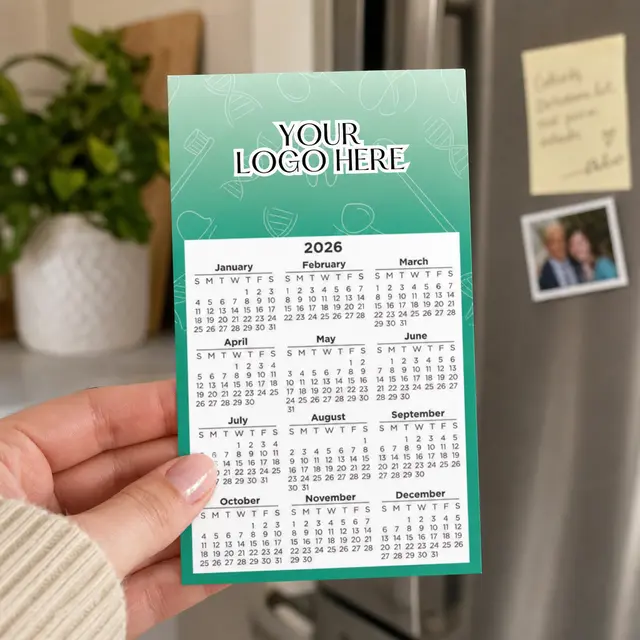 Calendar Sq Crnr Magnet 2-29/32 x 4-15/16 view 3