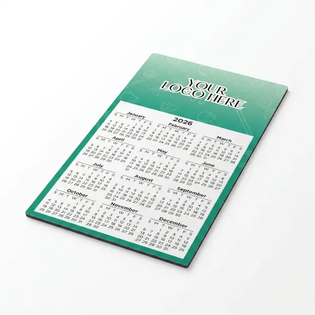 Calendar Sq Crnr Magnet 2-29/32 x 4-15/16 view 5