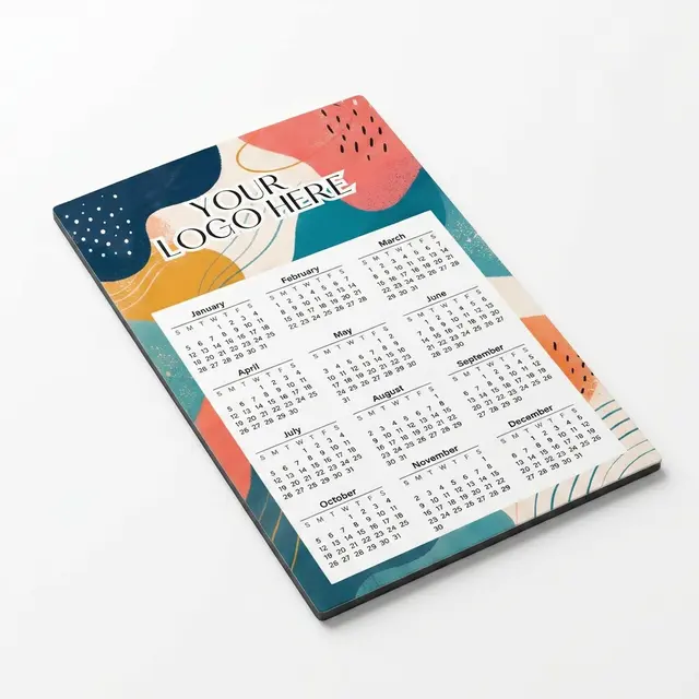 Calendar Square Corner Magnet 3 1/2 x 6 view 2