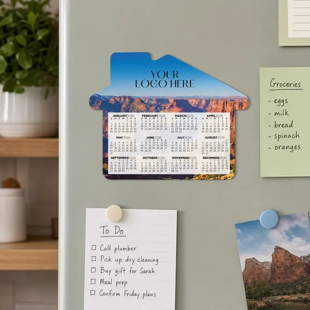 Calendar House Magnet view 5