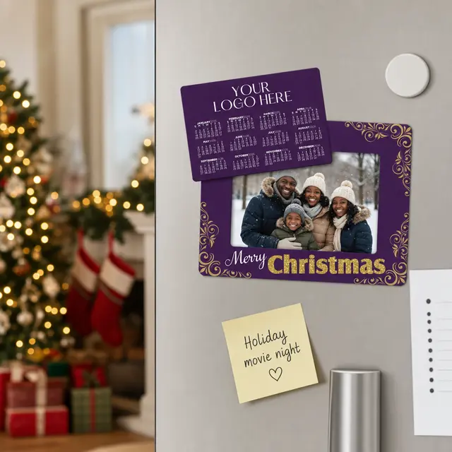 Holiday Calendar Punch Out Picture Frame view 4