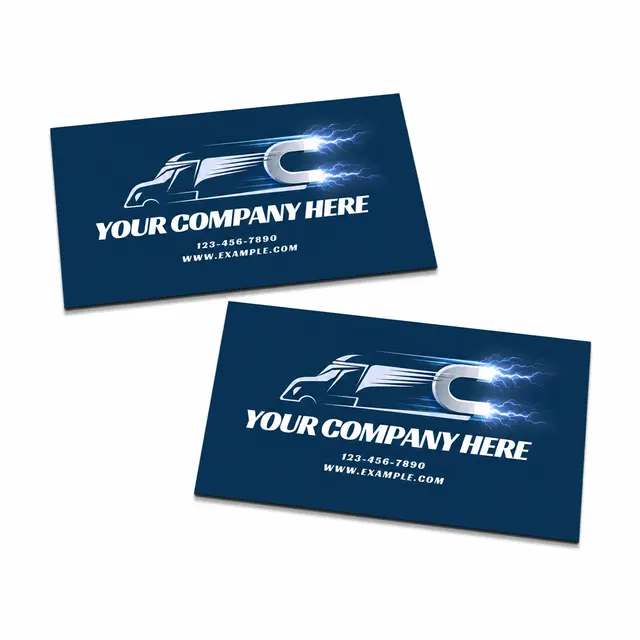 Power Magnet Business Card view 2