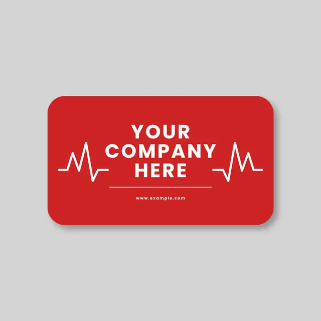 Round Corner Business Card Magnet view 1