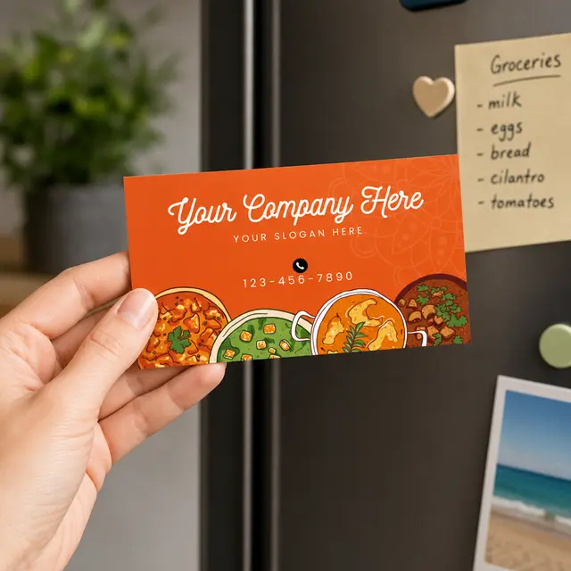 Smart Buy Business Card Magnet view 3