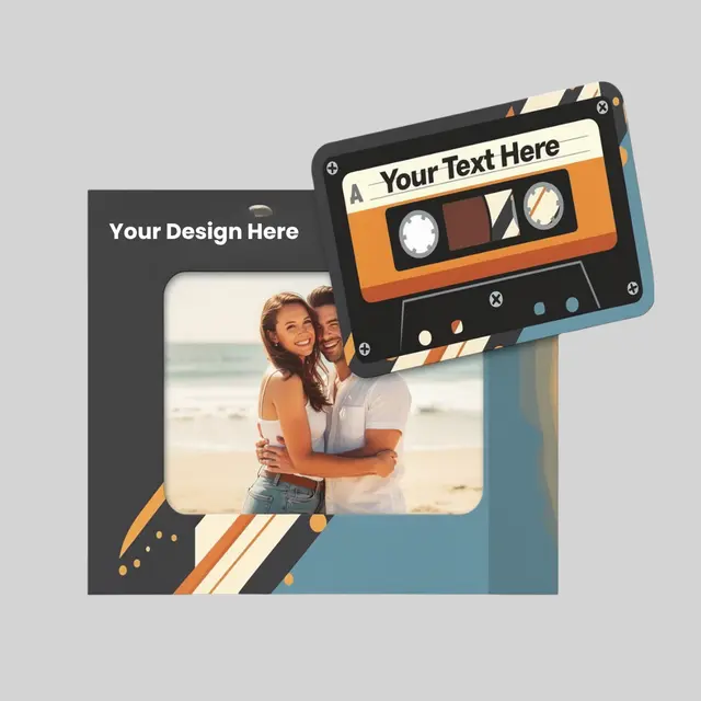 Picture Frame with Cassette Punch Out view 1