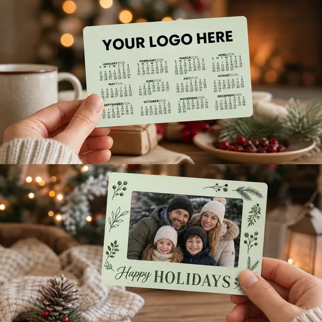 Holiday Calendar Punch Out Picture Frame view 3
