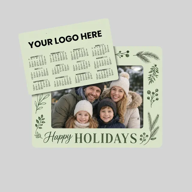 Holiday Calendar Punch Out Picture Frame view 1