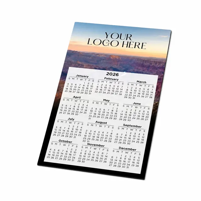 Calendar Large Magnet 3-29/32 x 6-15/16 view 2