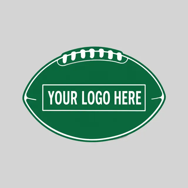 Football Car Sign Magnet view 1