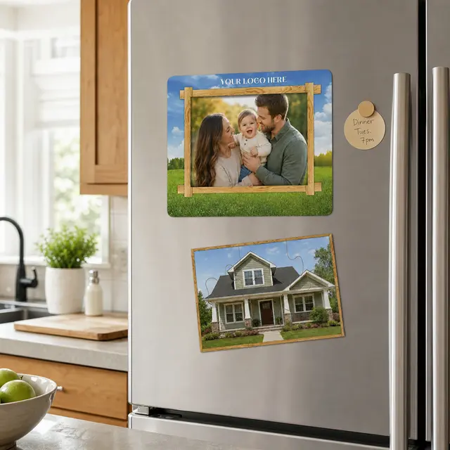 Puzzle Picture Frame Magnet view 2