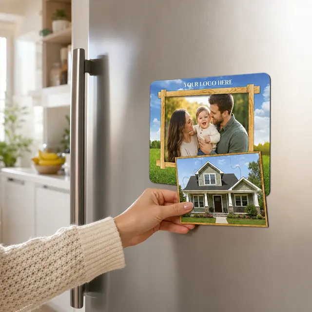 Puzzle Picture Frame Magnet view 3