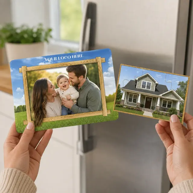 Puzzle Picture Frame Magnet view 4