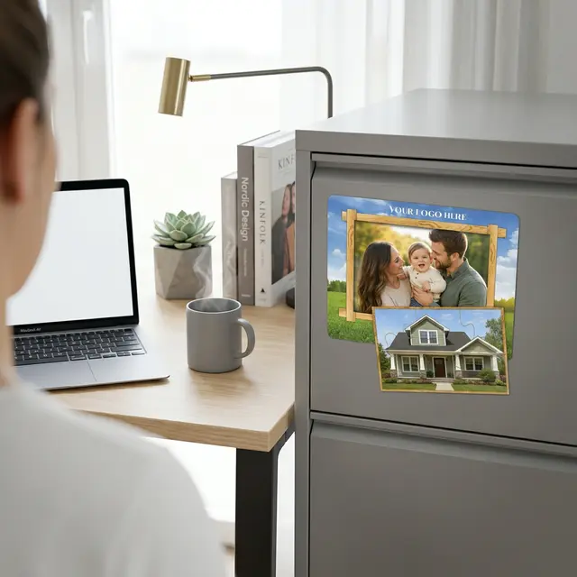 Puzzle Picture Frame Magnet view 6