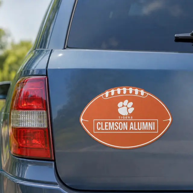 Football Car Sign Magnet view 4