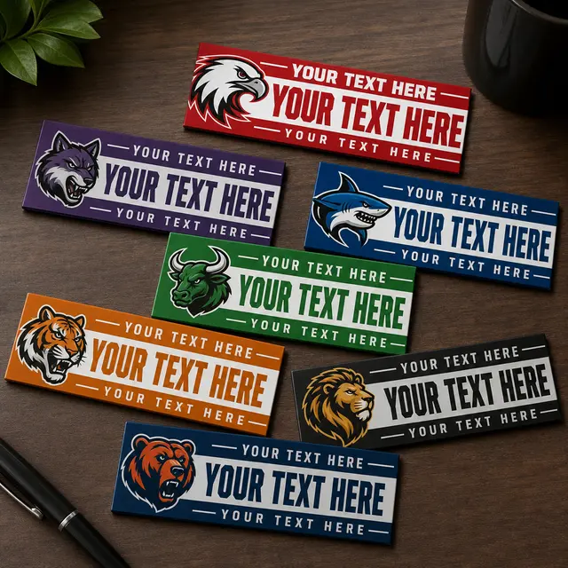 Car Sign Magnet 2-3/4 x 8-1/4 view 4