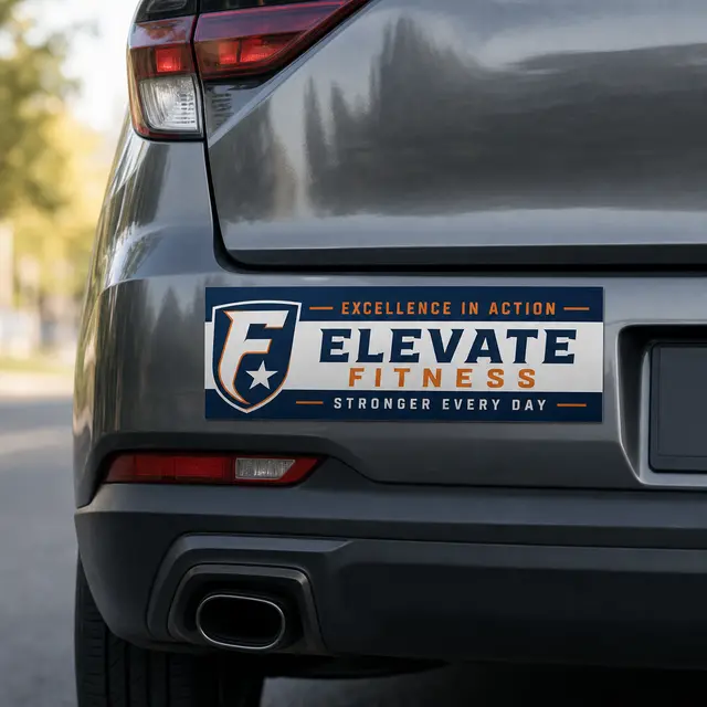 Car Sign Magnet 2-3/4 x 8-1/4 view 5