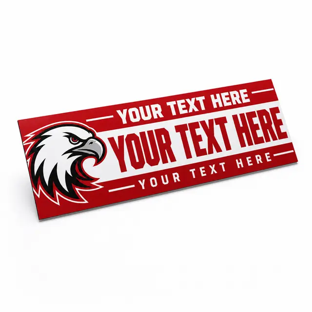 Car Sign Magnet 2-3/4 x 8-1/4 view 6