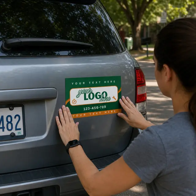 Large Car Sign view 4