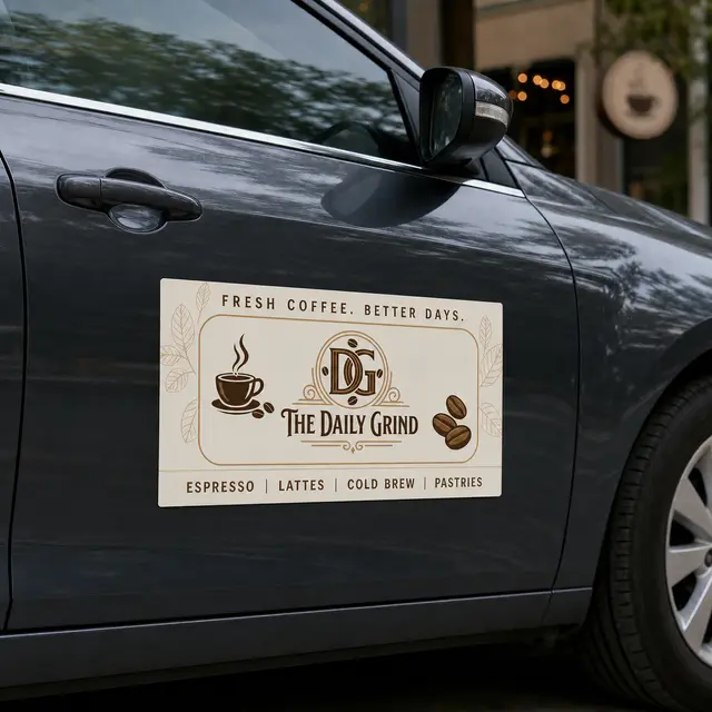 Large Car Sign view 2