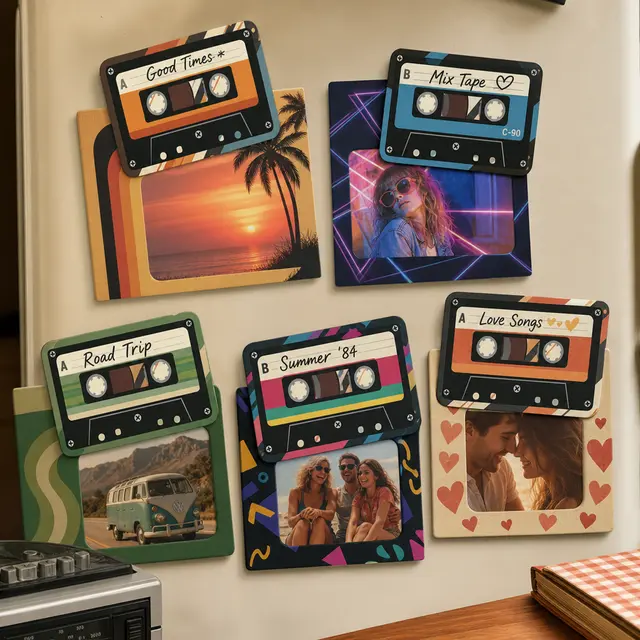 Picture Frame with Cassette Punch Out view 3