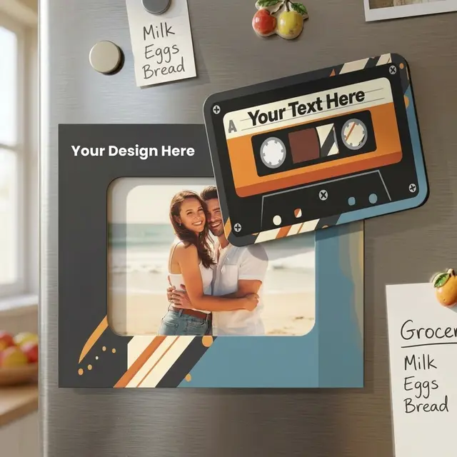 Picture Frame with Cassette Punch Out view 5