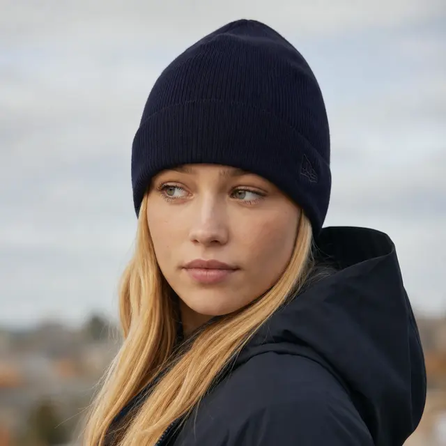 Custom New Era® Knit Beanie view 3
