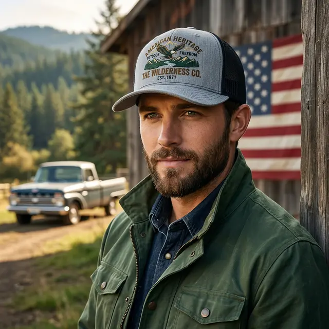 Richardson 112+ R-Flex Adjustable Trucker Hat view 4