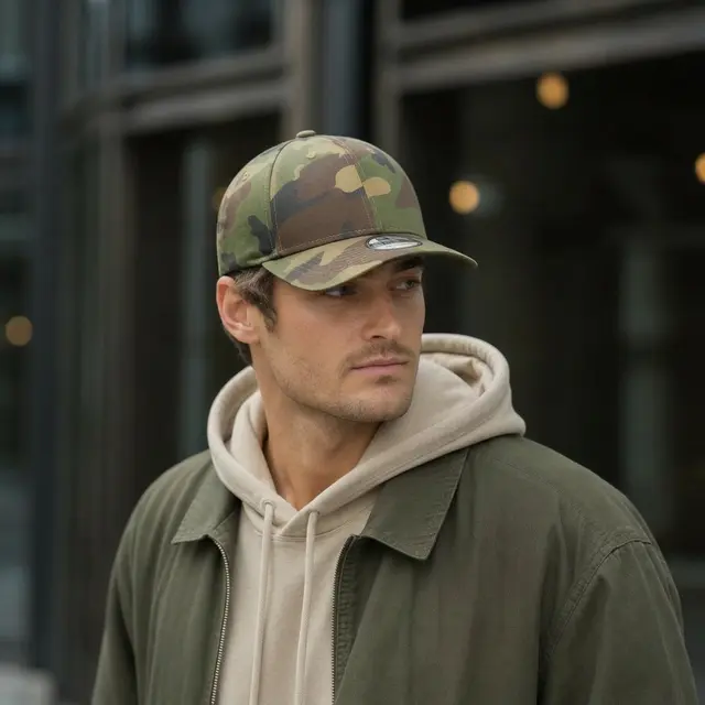 Custom New Era® - Structured Stretch Cotton Cap view 6