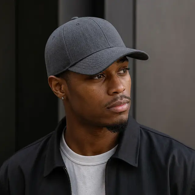Custom Sport-Tek® YP Classics® Curve Bill Snapback Cap view 5