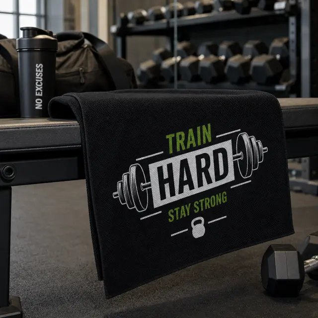 Custom Gym Towels view 3