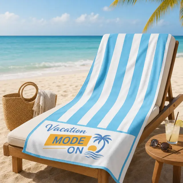 Custom Beach Towels view 4