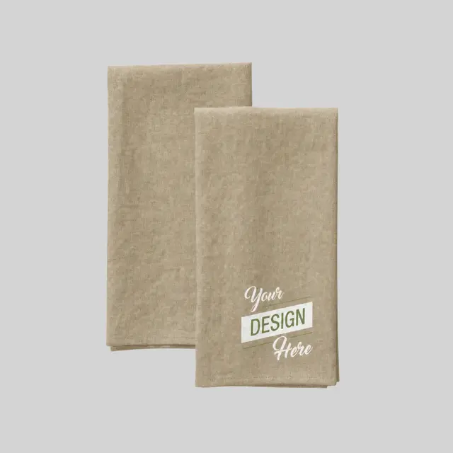 Custom Linen Towels view 6