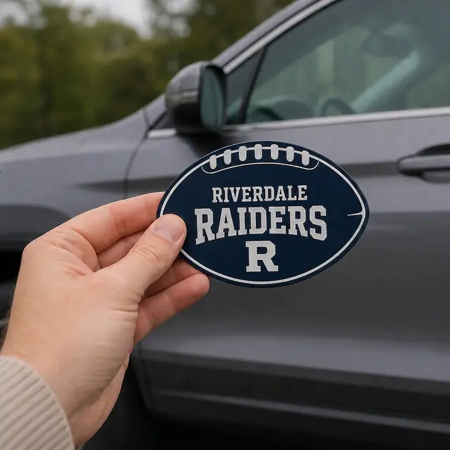 Football Car Sign Magnet view 5